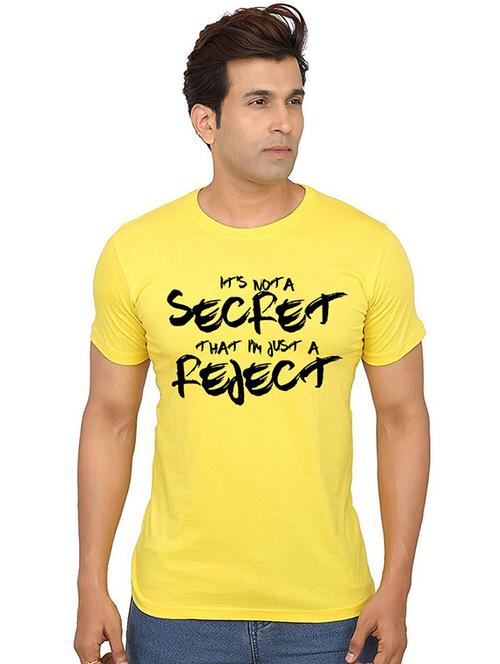 men round neck chest print t-shirts - 20987183 - Very Small Image - 1