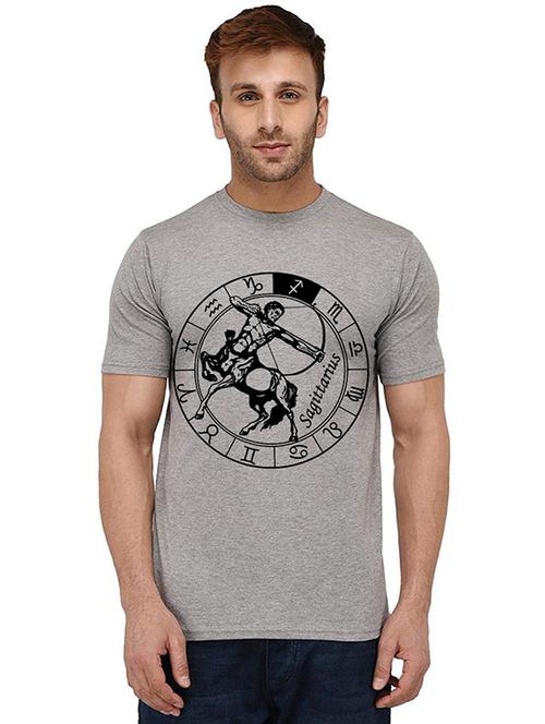 men round neck front print t-shirts - 20989609 - Very Small Image - 1