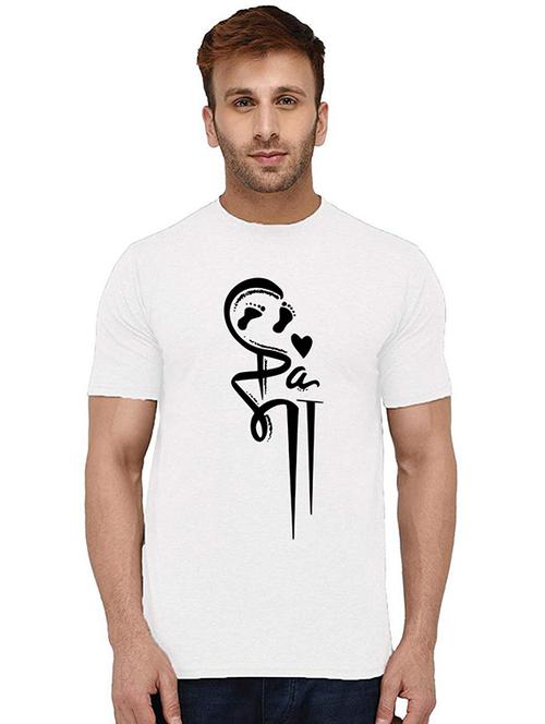 men round neck front print t-shirt - 20993361 - Very Small Image - 1