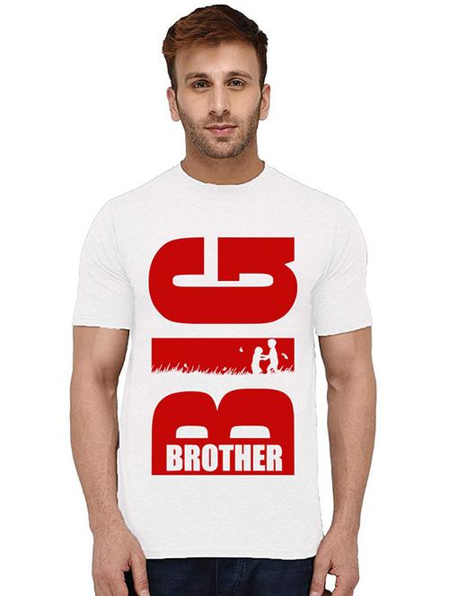 men front print round neck t-shirt - 20993402 - Very Small Image - 1