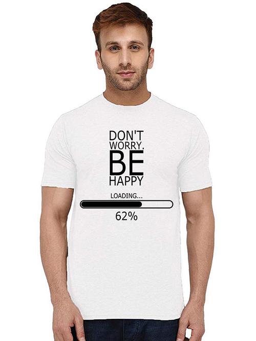 men front print round neck t-shirt - 20993882 - Very Small Image - 1