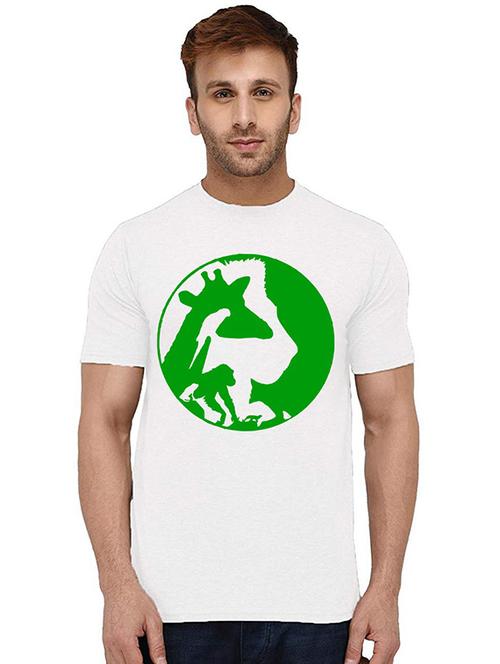 men round neck front print t-shirts - 20994216 - Very Small Image - 1