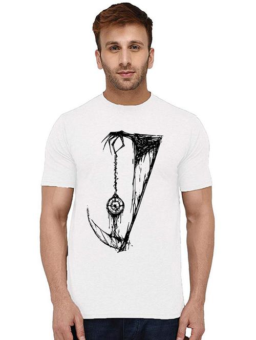 men front print round neck t-shirts - 20994525 - Very Small Image - 1