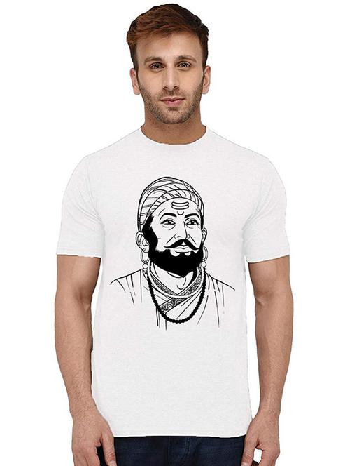 men front print round neck t-shirts - 20994758 - Very Small Image - 1