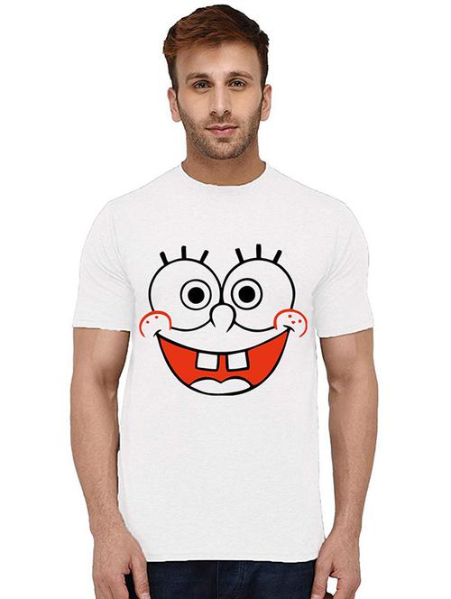 men front print round neck t-shirts - 20995153 - Very Small Image - 1