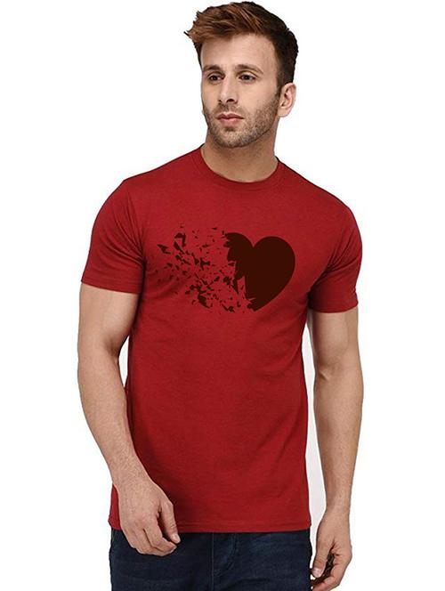 men chest print short sleeve t-shirt - 20995595 - Very Small Image - 1