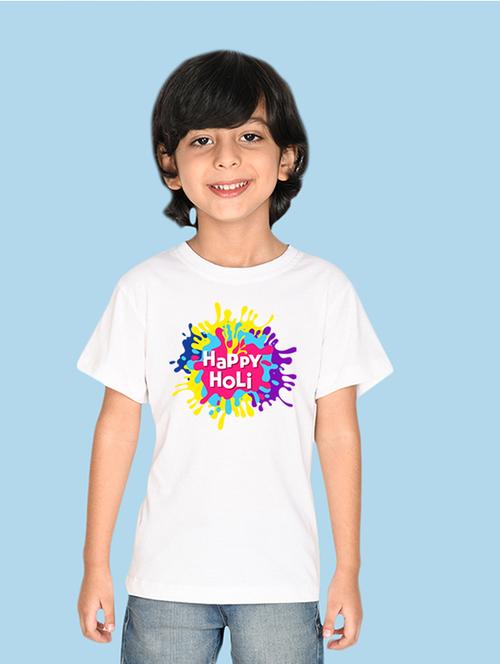 white cotton blend tshirt - 20996657 - Very Small Image - 1