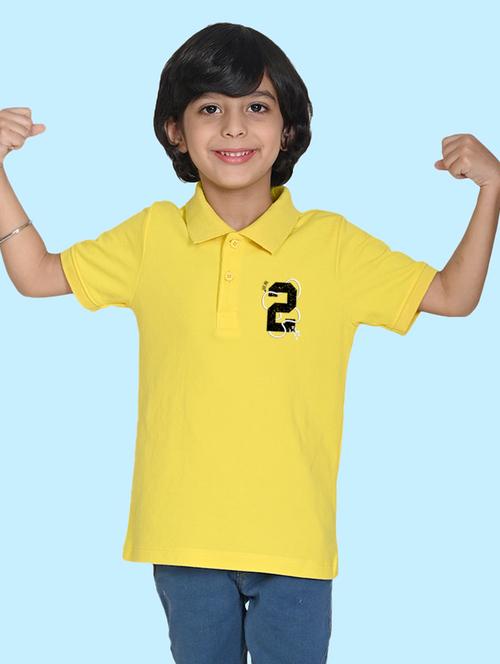 yellow poly cotton tshirt - 20997183 - Very Small Image - 1