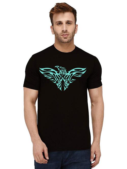 men chest print short sleeve t-shirt - 21011816 - Very Small Image - 1