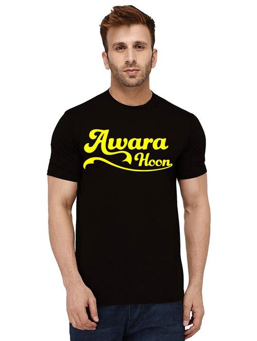 men chest print short sleeve t-shirt - 21011954 - Very Small Image - 1