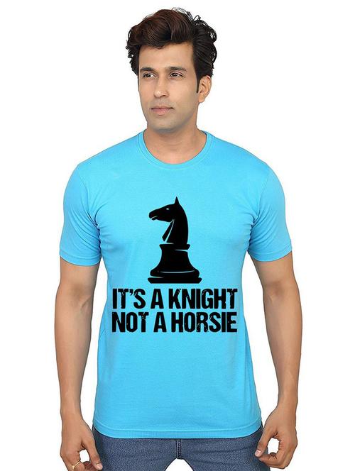 men round neck front print t-shirt - 21012762 - Very Small Image - 1