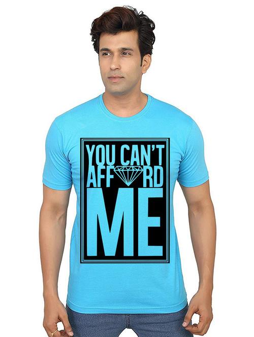 men round neck front print t-shirt - 21013597 - Very Small Image - 1