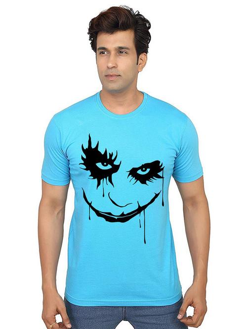 men round neck front print t-shirt - 21015893 - Very Small Image - 1