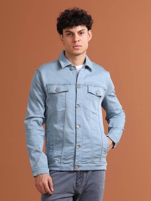 blue denim jacket - 21018321 - Very Small Image - 1
