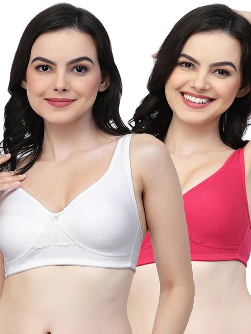 multi colored hosiery tshirt bra - 21018352 - Very Small Image - 1