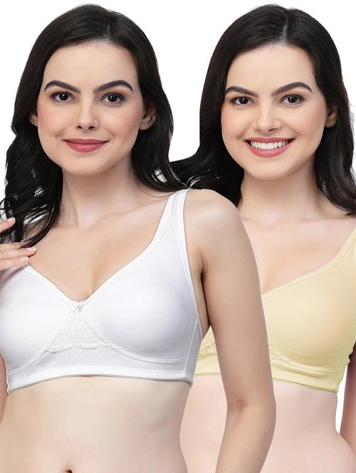 multi colored hosiery tshirt bra - 21018358 - Very Small Image - 1