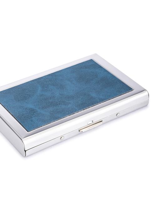 blue metal card holder - 21018602 - Very Small Image - 1