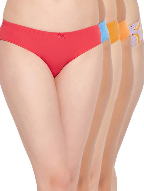 pack of 5 multi colored printed panty - 21020648 - Very Small Image - 1
