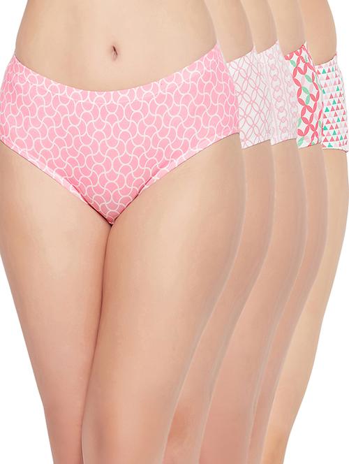 pack of 5 multi colored printed panty - 21020661 - Very Small Image - 1