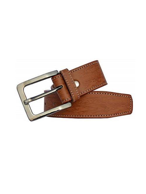 men solid leatherette belt - 21021235 - Very Small Image - 1