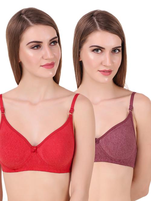 women non padded bra combo - 21021427 - Very Small Image - 1