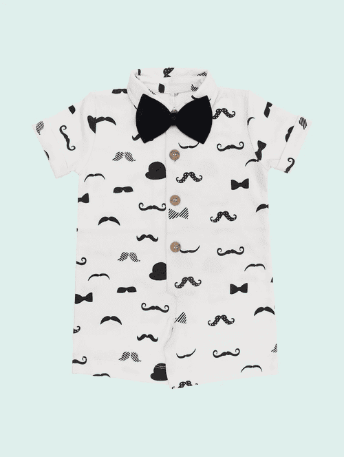White Printed Shirts - 21022176 - Very Small Image - 1