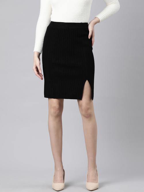 women mid-rise self-designed pencil skirt - 21023414 - Very Small Image - 1