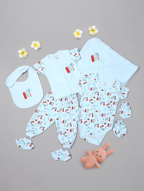 kids 7 piece printed gift set - 21023964 - Very Small Image - 1