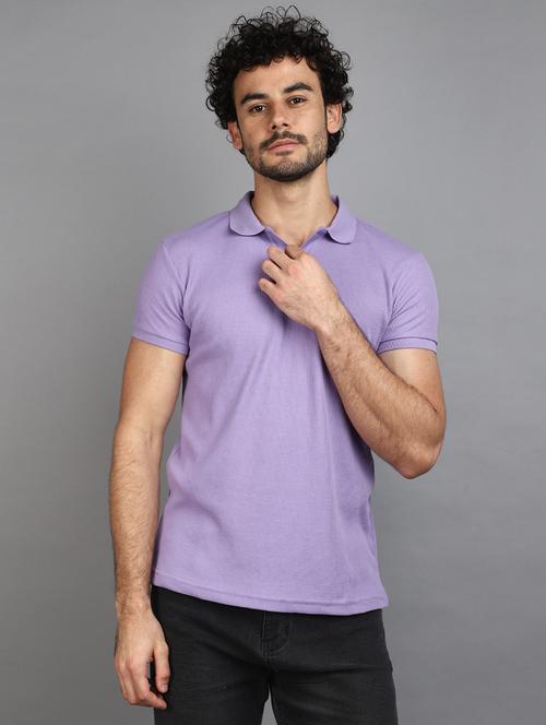men solid polo t-shirt - 21024366 - Very Small Image - 1