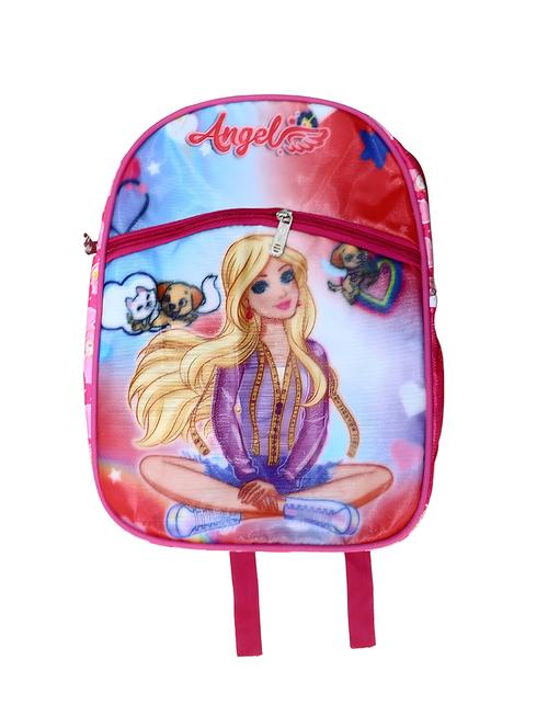 kids multi color backpack with girl and puppy print - 21028875 - Very Small Image - 1