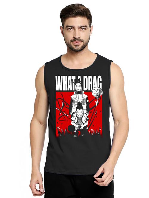 men graphic printed vest - 21031064 - Very Small Image - 1