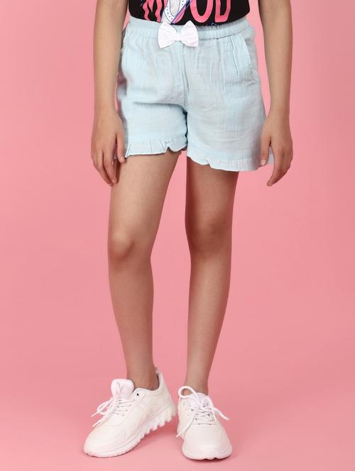 purist blue rayon shorts - 21031829 - Very Small Image - 1