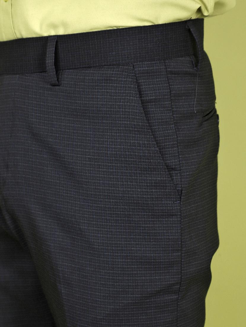 men mid rise cotton flat front formal trouser - 21035545 - Zoom Image - 5