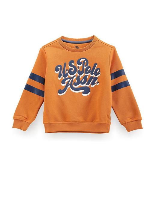 long sleeved front printed sweatshirt - 21050327 - Very Small Image - 1