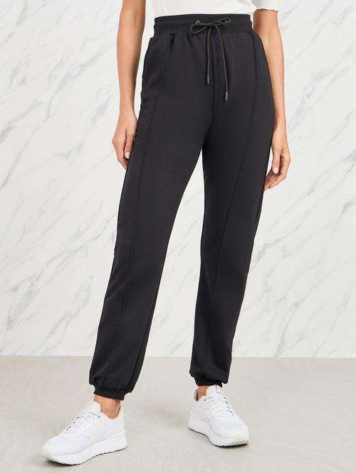 women solid relaxed fit jogger - 21065789 - Very Small Image - 1