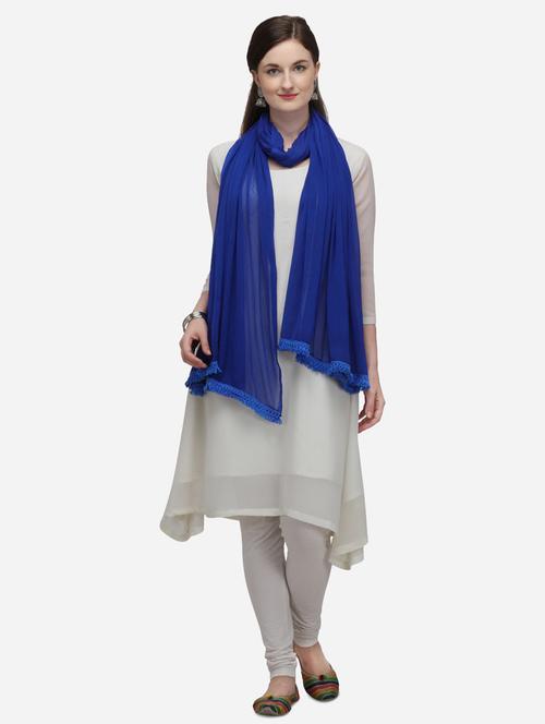 women plain dupatta - 21066962 - Very Small Image - 1