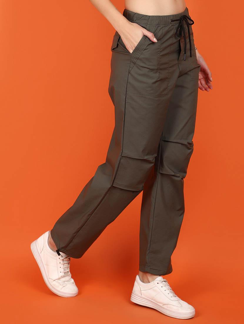 green cotton trouser - 21067981 - Zoom Image - 2