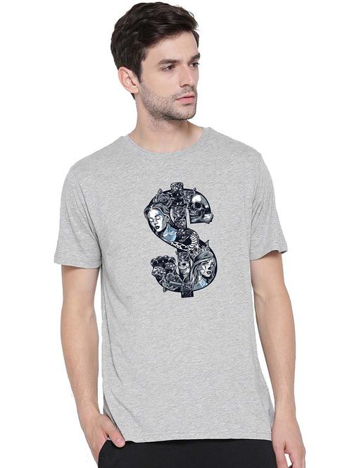 men front print short sleeve t-shirt - 21068351 - Very Small Image - 1