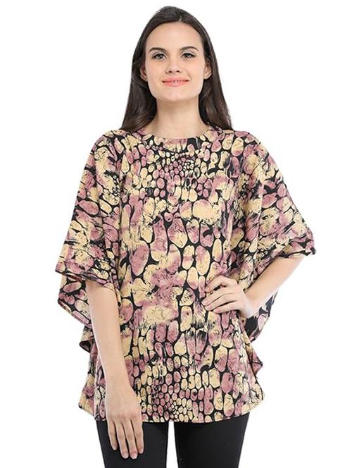 women black printed kaftan top - 21069182 - Very Small Image - 1