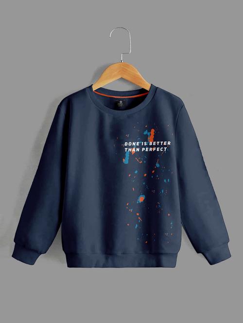 boys long sleeves round neck sweatshirts - 21070200 - Very Small Image - 1