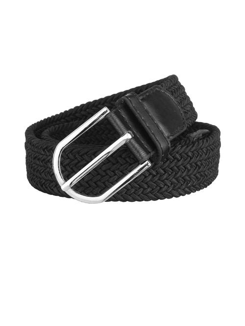 women casual black synthetic leather belt - 21073669 - Very Small Image - 1