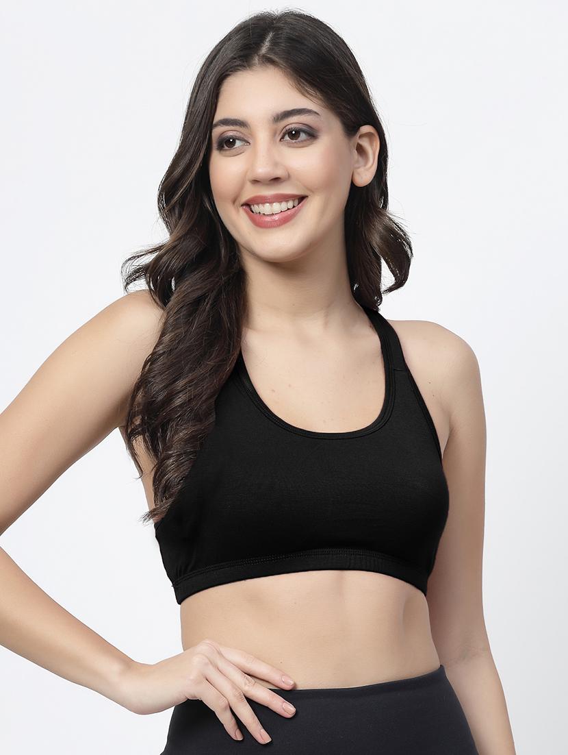 pack of 3 multi colored sports bra - 21086426 - Standard Image - 1