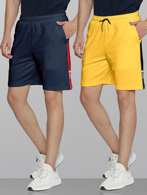 men pack of 2 mid rise shorts - 21099627 - Very Small Image - 1