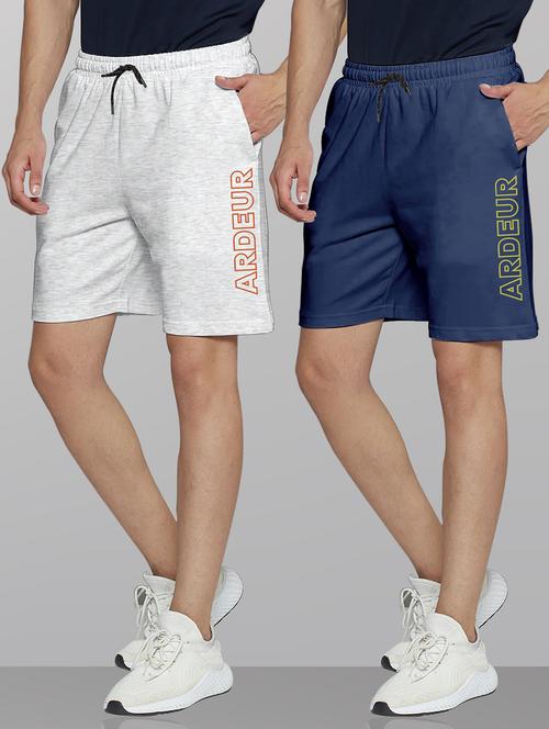 men pack of 2 mid rise shorts - 21099648 - Very Small Image - 1
