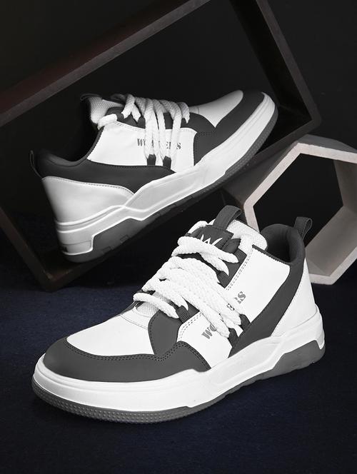 men color block lace up sneaker - 21104029 - Very Small Image - 1