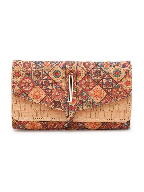 multi coloured printed regular clutch - 21104083 - Very Small Image - 1