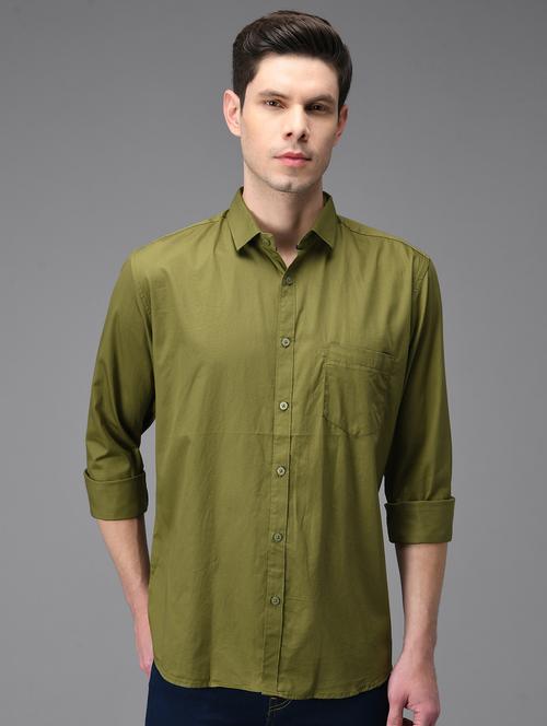 men collared long sleeve casual shirt - 21113539 - Very Small Image - 1