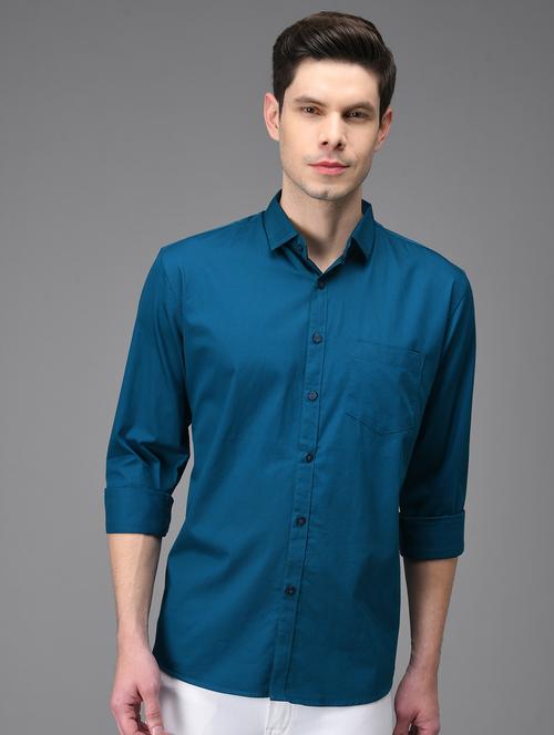 men collared long sleeve casual shirt - 21113548 - Very Small Image - 1