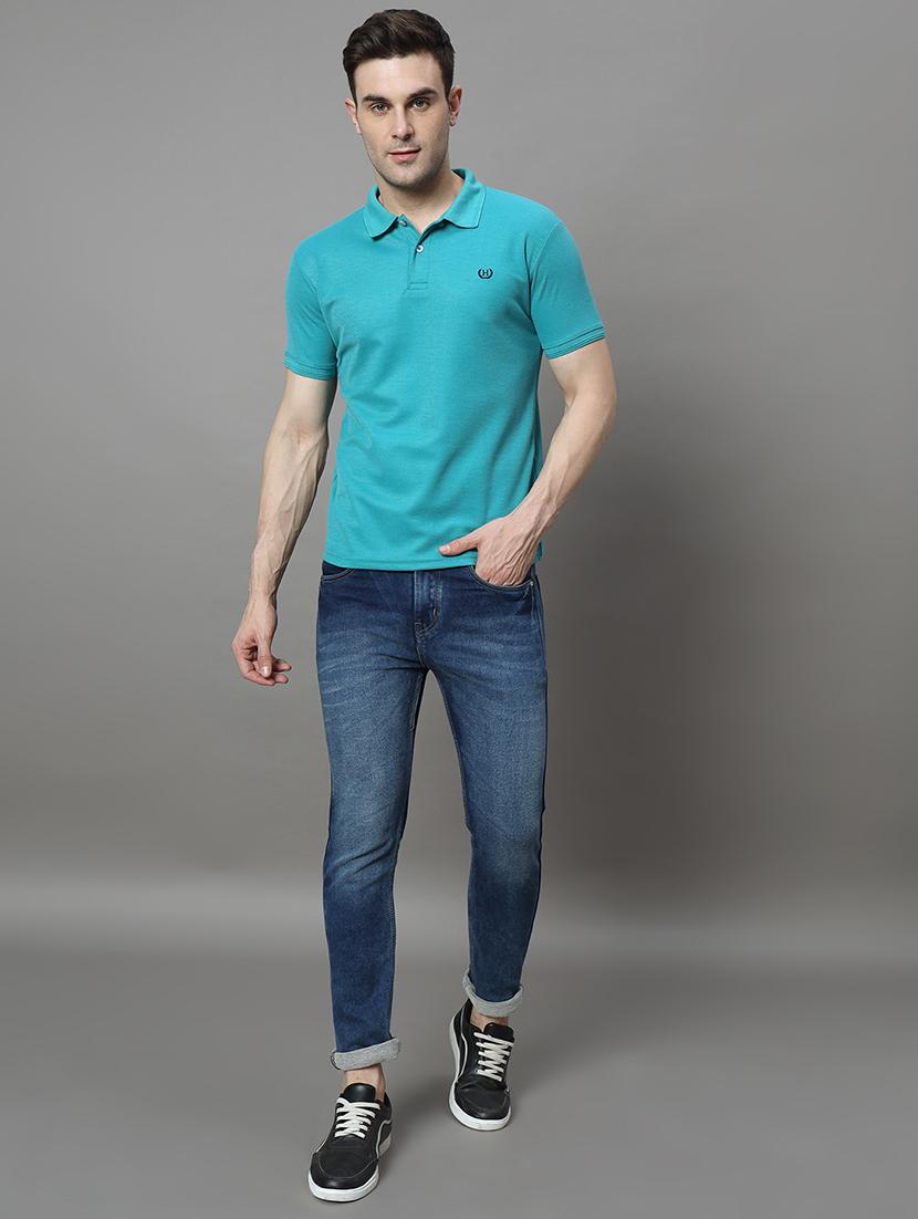 green polyester plain tshirt - 21128858 - Zoom Image - 2