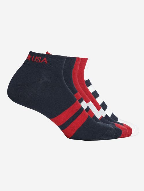 pack of 5 cotton ankle length socks - 21128896 - Very Small Image - 1